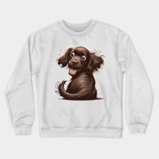 boykin spaniel confused Crewneck Sweatshirt